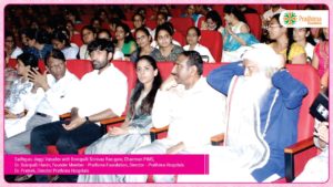 Sadhguru Jaggi Vasudev #YouthandTruth student interactive session organised by Prathima Foundation at Prathima Institute of Medical Sciences, Karimnagar.