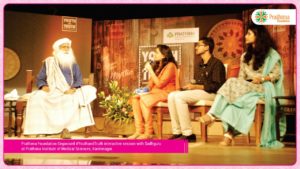 Sadhguru Jaggi Vasudev #YouthandTruth student interactive session organised by Prathima Foundation at Prathima Institute of Medical Sciences, Karimnagar.