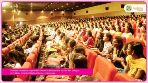 Sadhguru Jaggi Vasudev #YouthandTruth student interactive session organised by Prathima Foundation at Prathima Institute of Medical Sciences, Karimnagar.