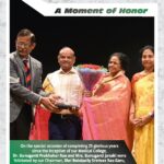 A Moment of Honor Our Chairman, Shri Srinivarao Boinipally Garu, extended heartfelt felicitations to Dr. Achanta Vivekananda, Dean